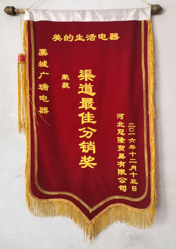 美的生活电器渠道最佳分销奖